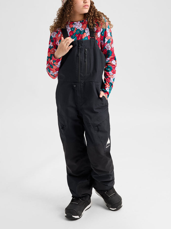 Burton Powline GORE-TEX 2L 2027 – Youth Insulated Bib (7-14) | TRUE BLACK (A04)