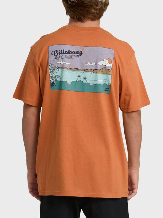 Billabong Post Cards Adiv Premium T-Shirt Spring 2026 | DUSTY ORANGE (DTO)