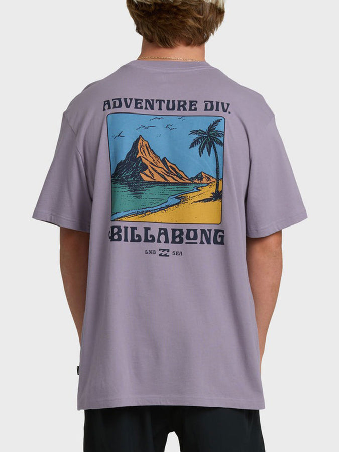 Billabong Post Cards Adiv Premium T-Shirt Spring 2026 | PURPLE ASH (PPS)