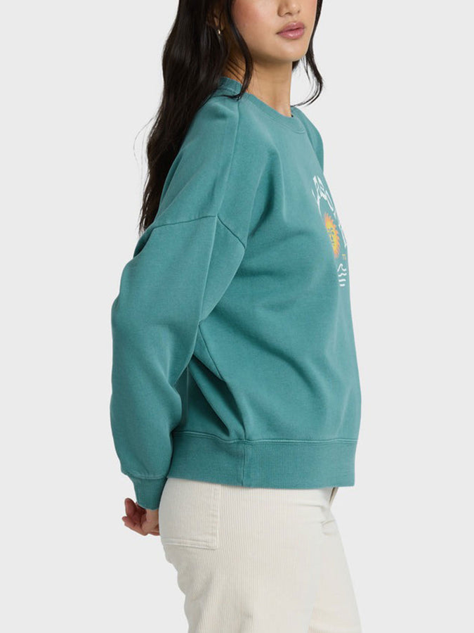 Billabong Echo Crewneck Sweatshirt Spring 2026 | BAY BLUE (YBB)