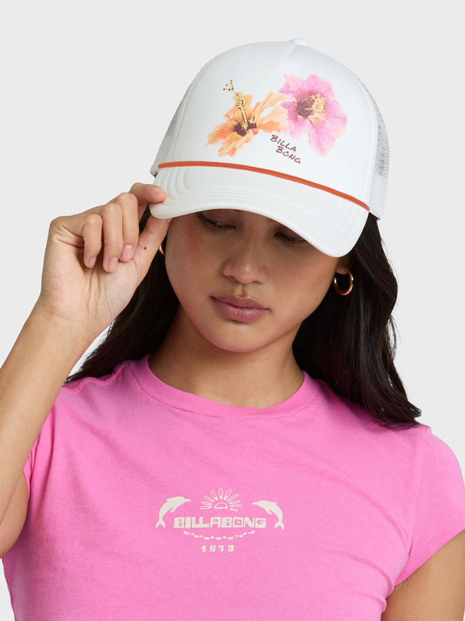 Billabong Grandpa Trucker Hat | SALT CRYSTAL (SCS1)