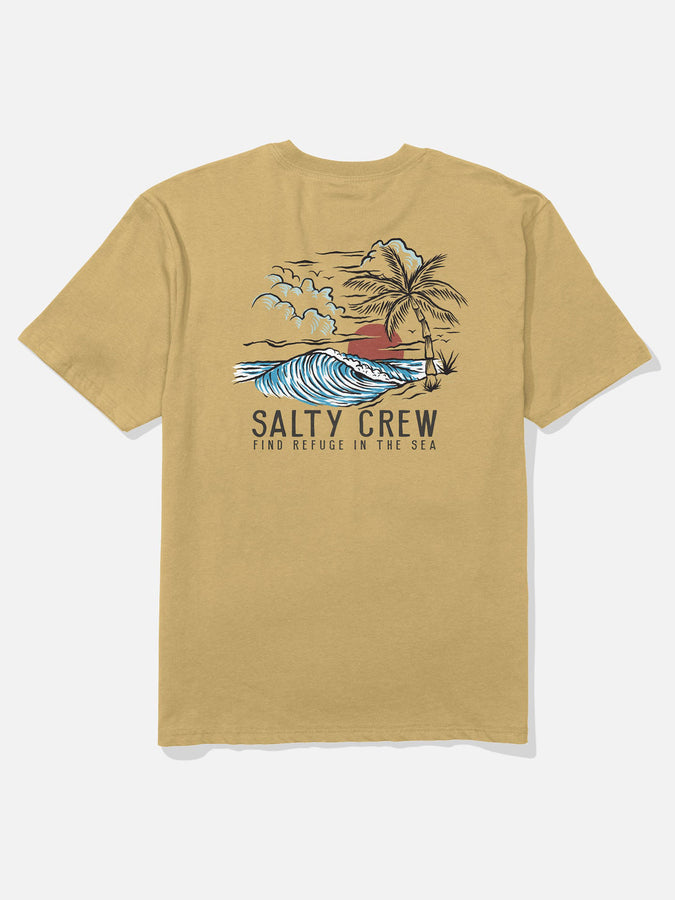Salty Crew Day Off Classic T-Shirt Summer 2026 | MINERAL YELLOW