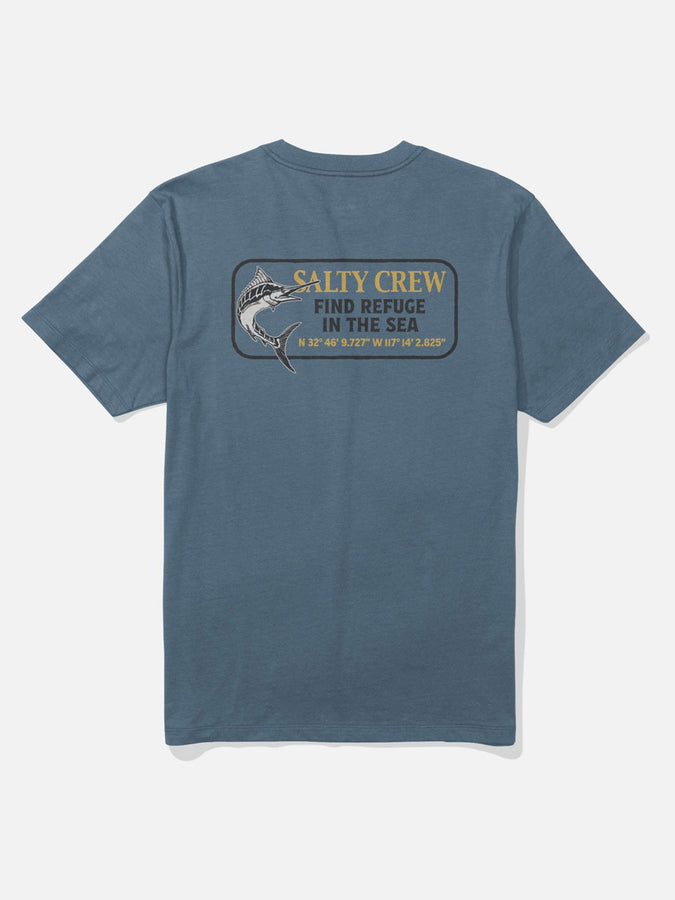 Salty Crew Coordinates T-Shirt Fall 2026 | SLATE