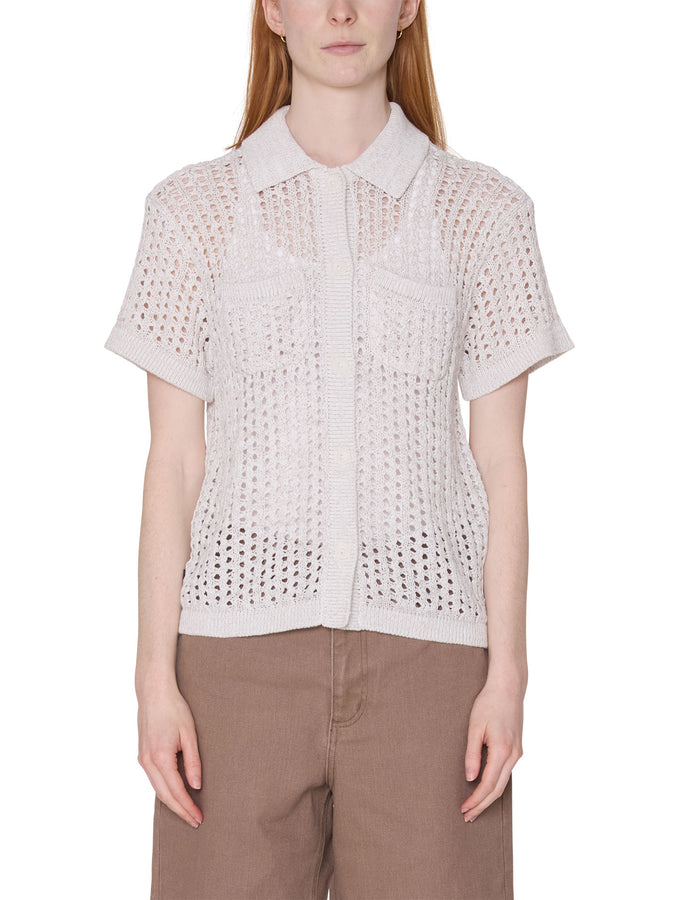Obey Milly Open Knit Top Spring 2026 | MARSHMALLOW MULTI (MMW)