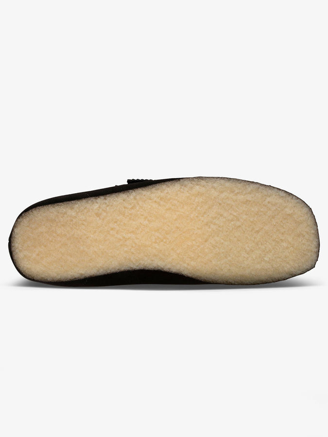 Clarks Wallabee Black Suede Shoes | BLACK SUEDE