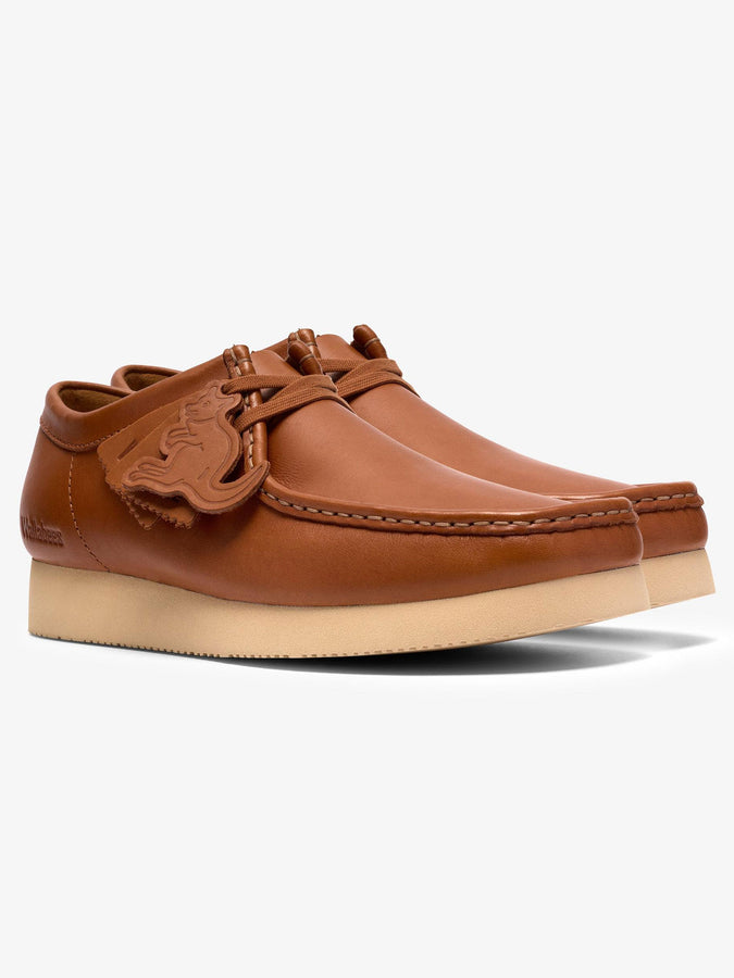 Clarks Wallabee 2504 Brown Leather Shoes Spring 2026 | BROWN LEATHER