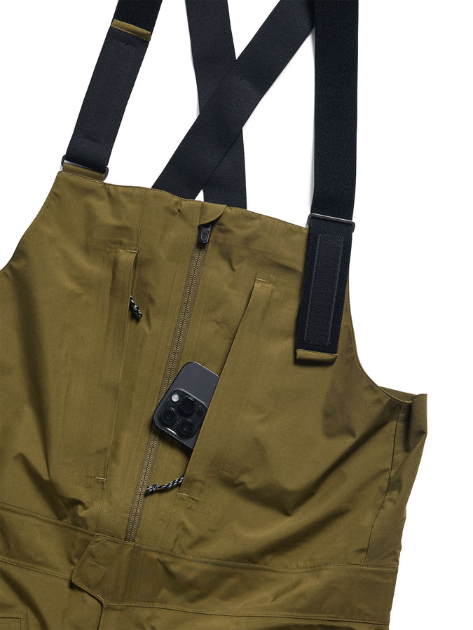Burton [ak]® Freebird GORE‑TEX 3L Stretch 2027 – Shell Bib | DRIED MOSS (E7N)