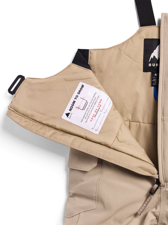 Burton Maven 2L 2027 – Kids Insulated Bib (2-7) | SUMMIT TAUPE (AH2)
