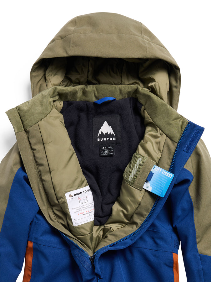 Burton 2L 2027 – Kids Insulated One Piece (2-7) | FOREST MOSS/TWILGHT BLUE (E0Z)