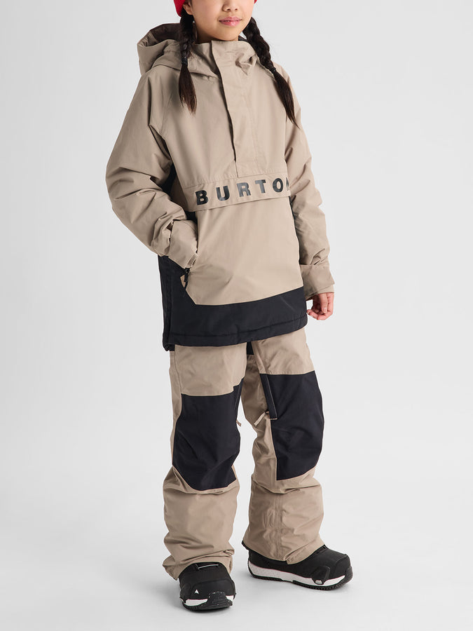 Burton Frostner 2L Anorak 2027 – Youth Insulated Jacket | SUMMIT TAUPE/TRUE BLACK (E2Y)