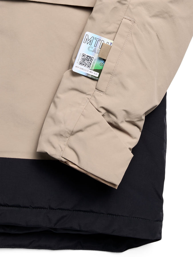 Burton Frostner 2L Anorak 2027 – Youth Insulated Jacket | SUMMIT TAUPE/TRUE BLACK (E2Y)