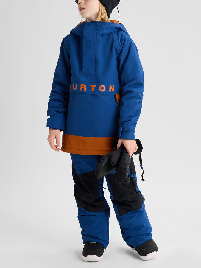 Burton Frostner 2L Anorak 2027 – Youth Insulated Jacket | TWILGHT BLUE/SPICED CHAI (E3K)