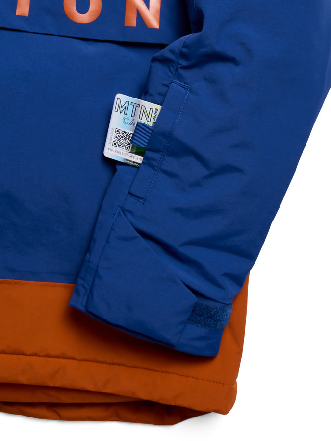 Burton Frostner 2L Anorak 2027 – Youth Insulated Jacket | TWILGHT BLUE/SPICED CHAI (E3K)