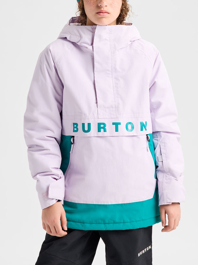 Burton Frostner 2L Anorak 2027 – Youth Insulated Jacket | MOONDST PRPLE/PACFC TEAL (E8L)