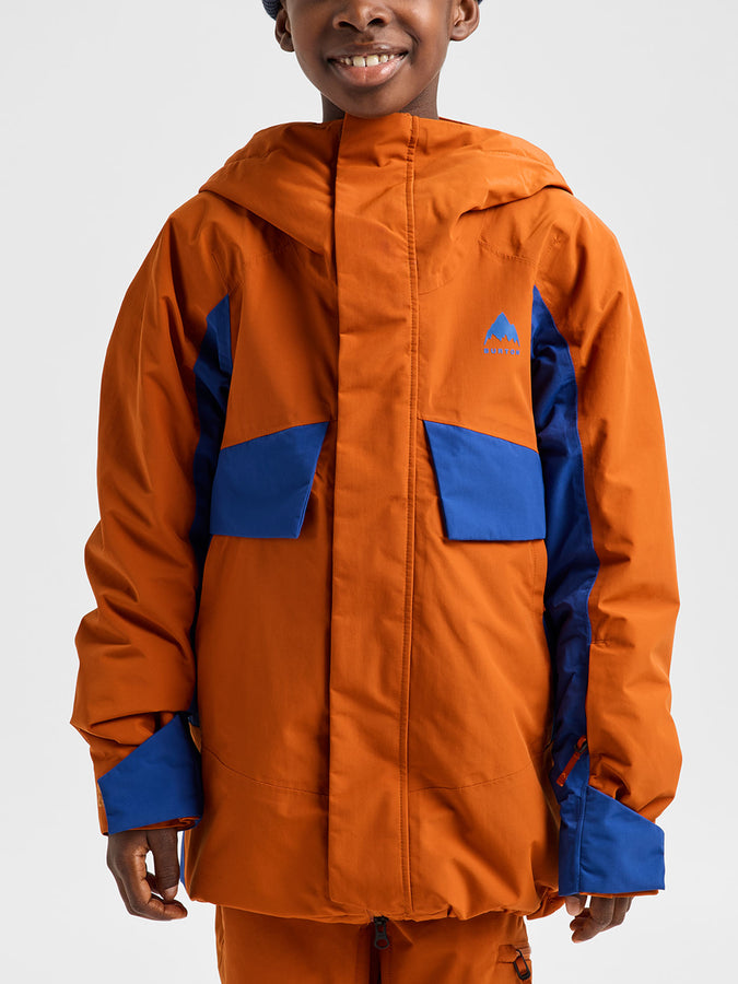 Burton Ascutney 2L 2027 – Youth Insulated Jacket (7-14) | SPICED CHAI/TWILGHT BLUE (E2V)