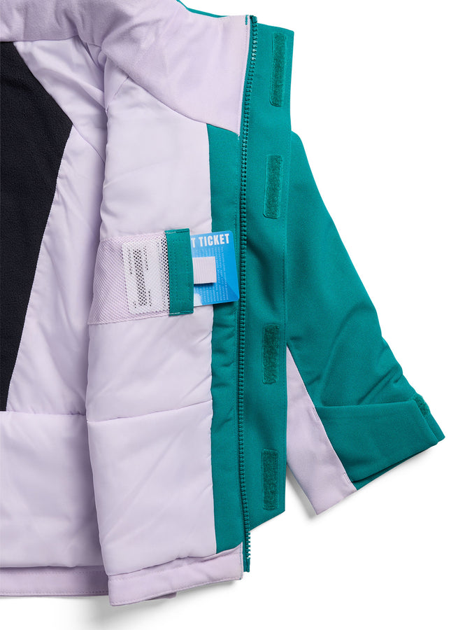 Burton Ascutney 2L Jacket 2027 – Kids Insulated (2-7) | PAC TL/MNDST PUR/TRU BLK (E4Y)