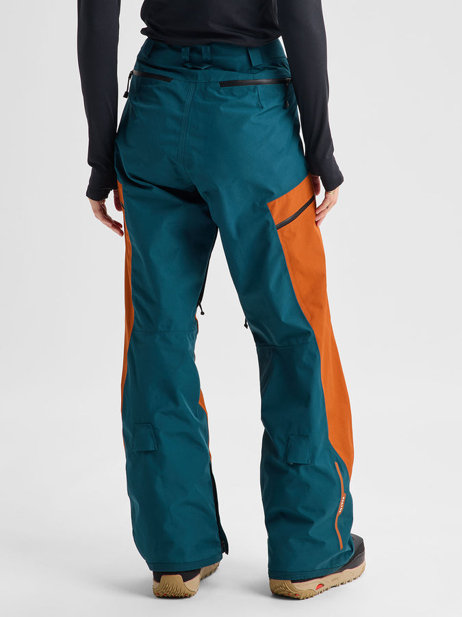 Burton Reserve GORE-TEX 2L Pants 2027 – Women's Shell | SPICED CHAI/ATLANTC TEAL (E6M)