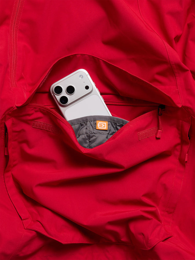 Burton Reserve 2L Relaxed Anorak 2027 – Shell Jacket | GERANIUM RED (E8F)