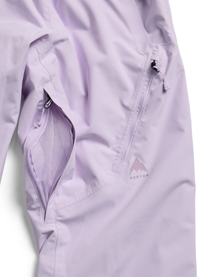 Burton Reserve 2L 2027 – Women's Shell Bib | MOONDUST PURPLE (E9G)