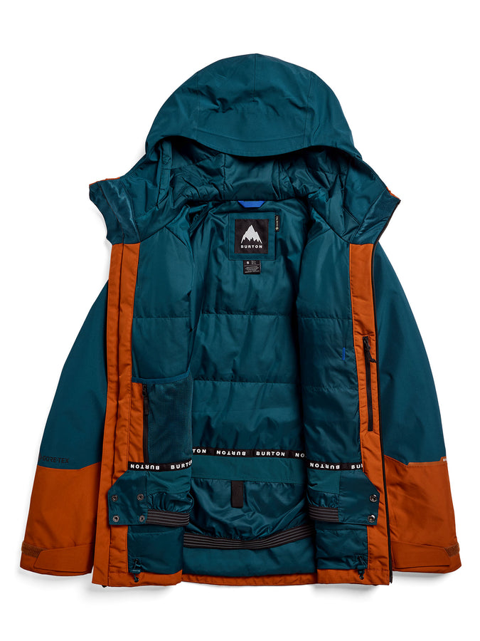 Burton Reserve GORE-TEX 2L Insulated Jacket 2027 | ATLANTC TEAL/SPICED CHAI (E5R)