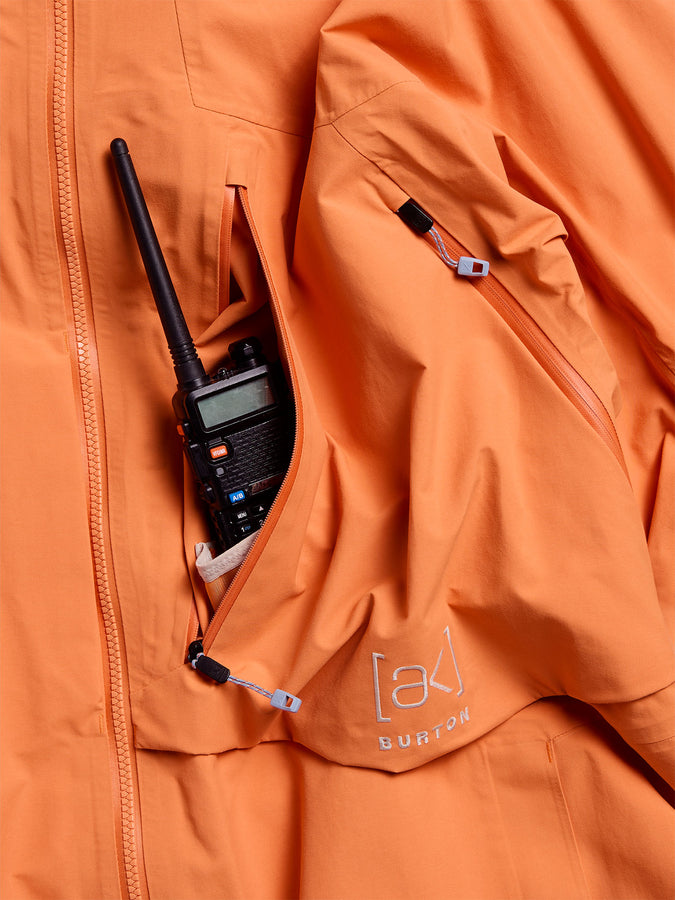 Burton [ak] Cyclic GORE-TEX® 2L 2027 – Shell Jacket | GOLDFISH ORANGE (E7B)