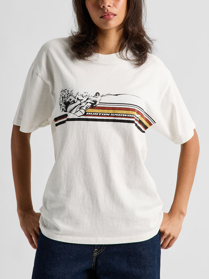 Burton 50th 90's T-Shirt Winter 2027 | STOUT WHITE (A26)