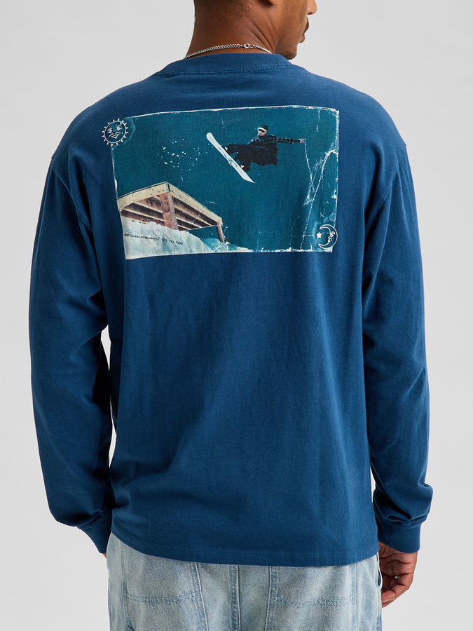 Burton 50th 90's Long Sleeve T-Shirt Winter 2027 | SELVEDGE BLUE (E8E)