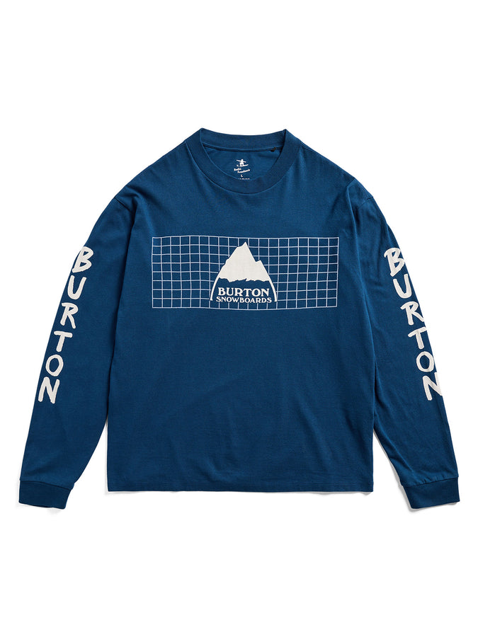 Burton 50th 83 Squared Long Sleeve T-Shirt Winter 2027 | SELVEDGE BLUE (E8E)