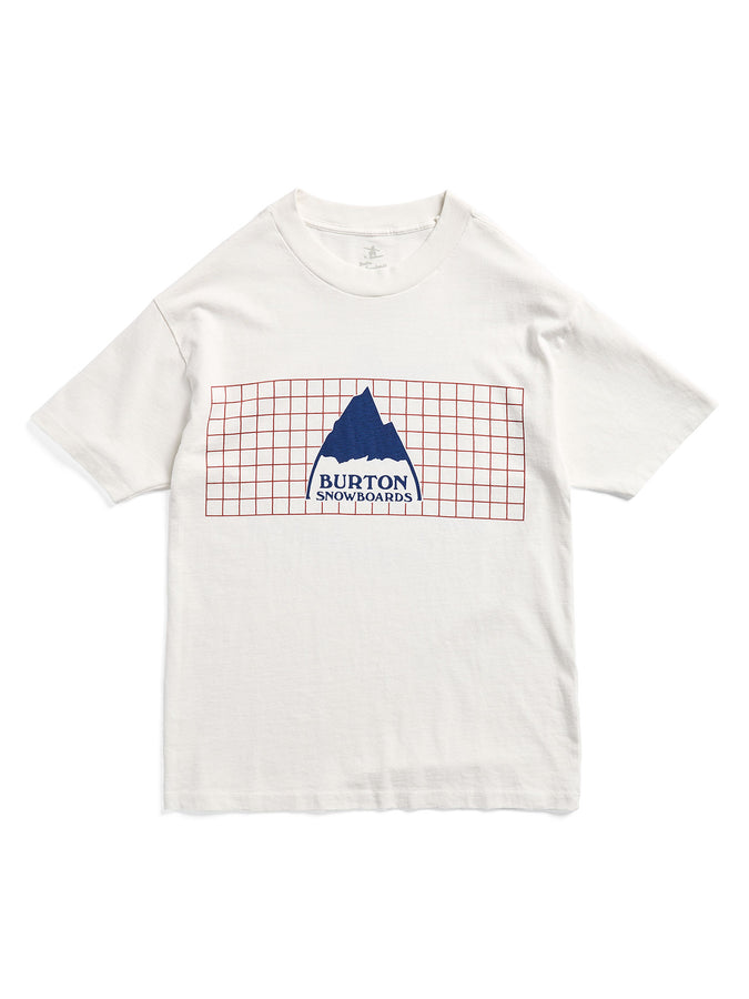 Burton 50th 83 Squared T-Shirt Winter 2027 | STOUT WHITE (A26)