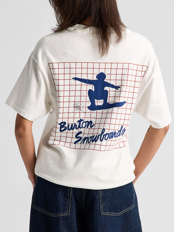 Burton 50th 83 Squared T-Shirt Winter 2027 | STOUT WHITE (A26)