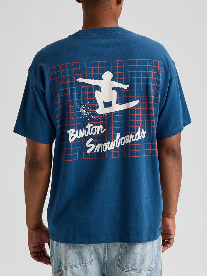 Burton 50th 83 Squared T-Shirt Winter 2027 | SELVEDGE BLUE (E8E)