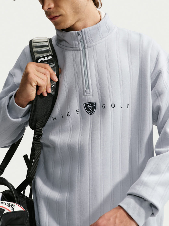 Nike Fairway Fresh Therma-Fit 1/2-Zip Sweatshirt Fall 2026 | WOLF GREY/BLACK (012)