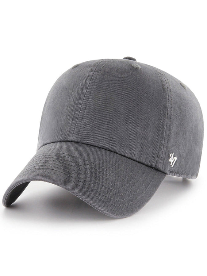 47 Blank Clean Up Flat Charcoal Hat | CHARCOAL (CH)