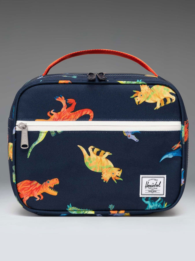 Herschel Pop Quiz Lunch Box | WATERCLR DINOS DK NAVY (07398)