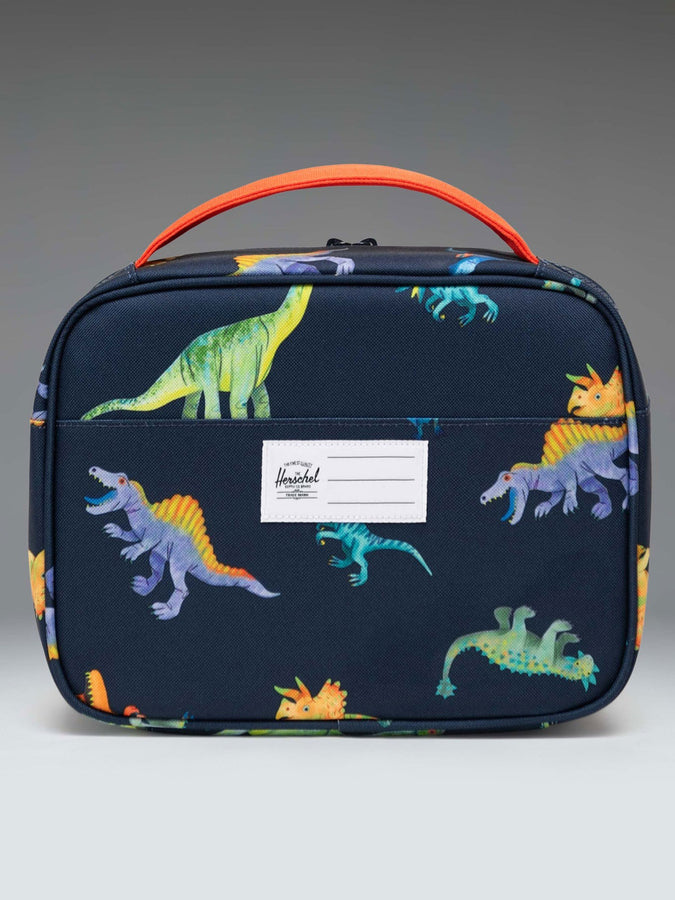 Herschel Pop Quiz Lunch Box | WATERCLR DINOS DK NAVY (07398)