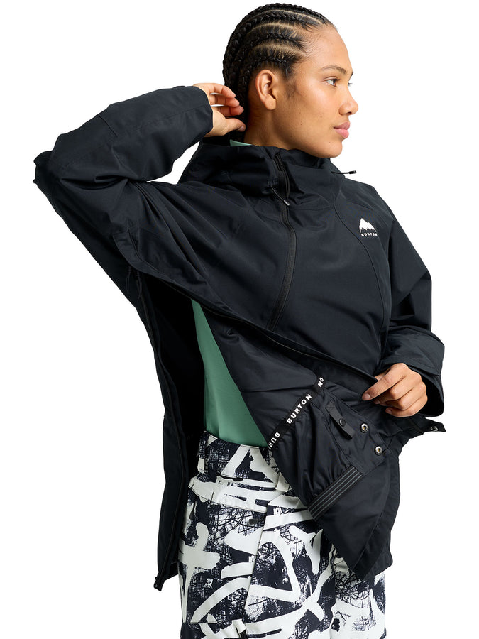 Burton Reserve 2L Relaxed Anorak 2027 – Women's Shell | TRUE BLACK (A04)