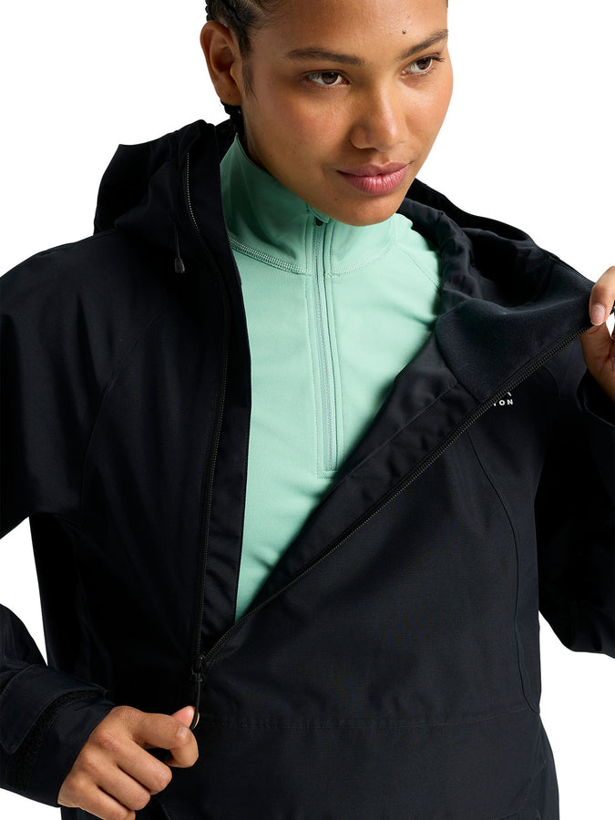 Burton Reserve 2L Relaxed Anorak 2027 – Women's Shell | TRUE BLACK (A04)