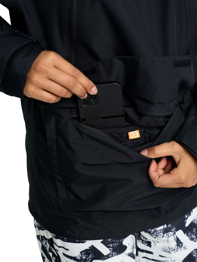 Burton Reserve 2L Relaxed Anorak 2027 – Women's Shell | TRUE BLACK (A04)