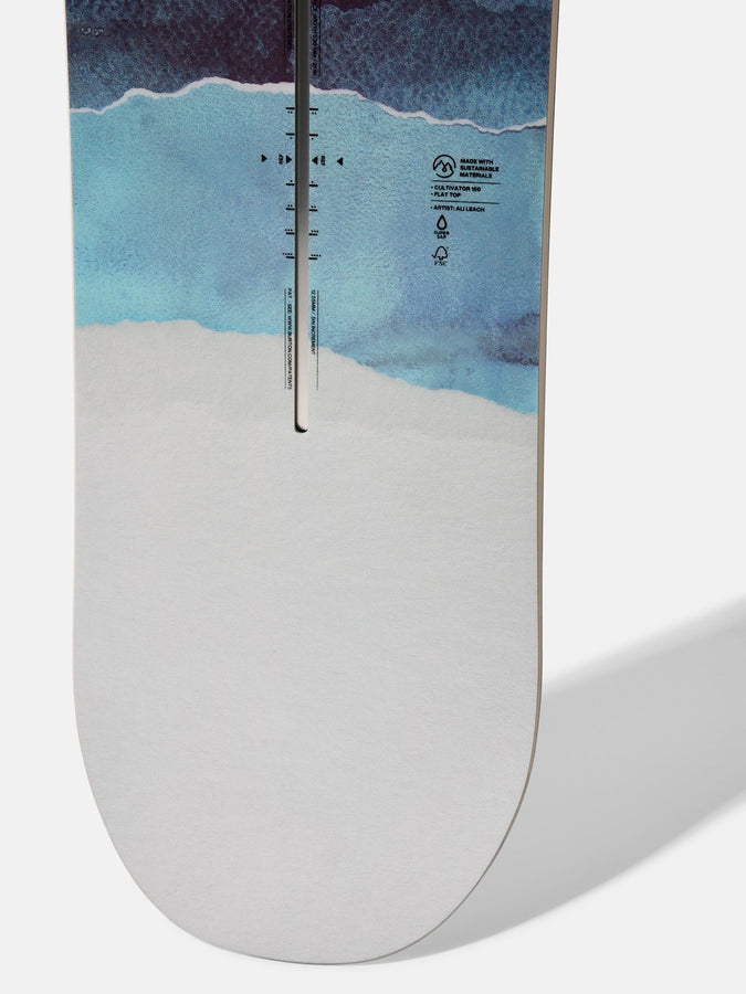 Burton Cultivator Flat Top Watercolor Snowboard 2027 | WATERCOLOR (N94)