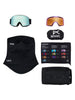 Anon M6 Black/Prcv Blue + Cloudy Pink + MFI Face Mask Goggle