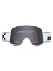 Anon M6 White/Prcv Sunny Onyx + Violet + MFI Face Mask Goggle