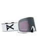 Anon M6 White/Prcv Sunny Onyx + Violet + MFI Face Mask Goggle