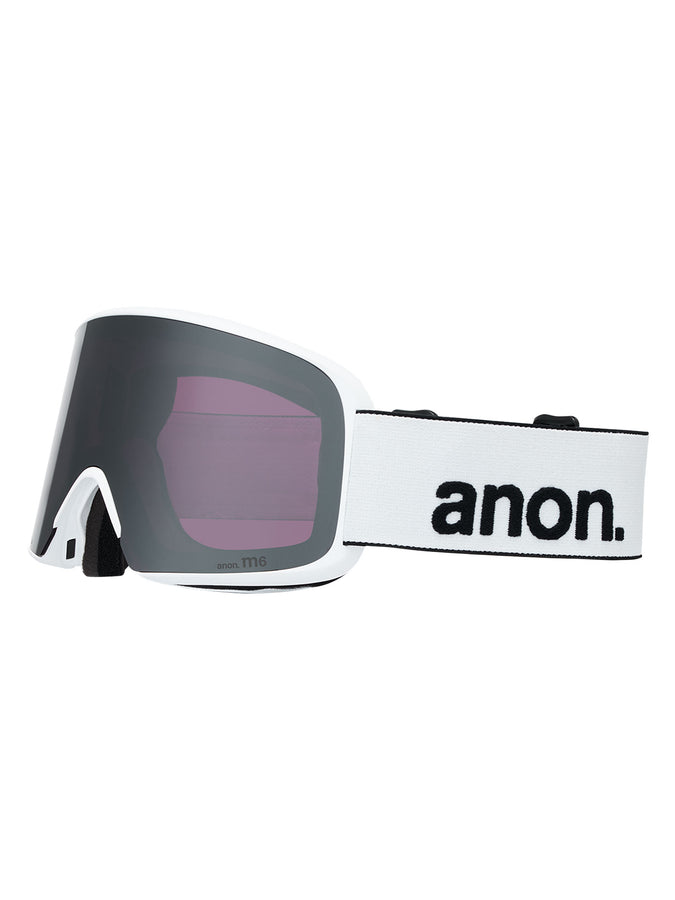Anon M6 White/Prcv Sunny Onyx + Violet + MFI Face Mask Goggle | WHITE/PRCV SUNNY ONYX (Z59)