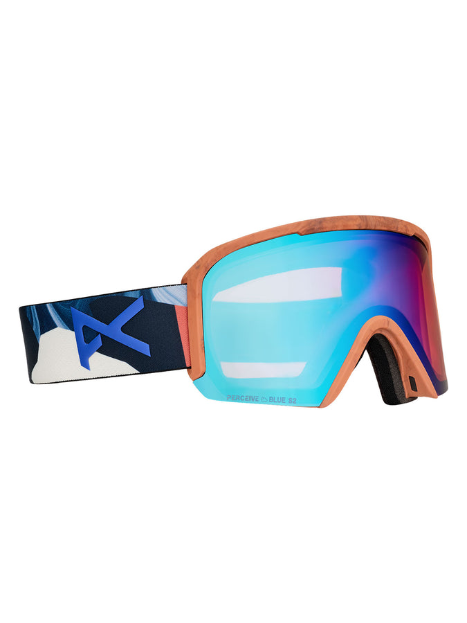 Anon Nesa S Marble Collage/Blue + Bonus Lens + MFI Msk Goggle | MRBLE CLG/PRCV VRBL BLUE (E8I)