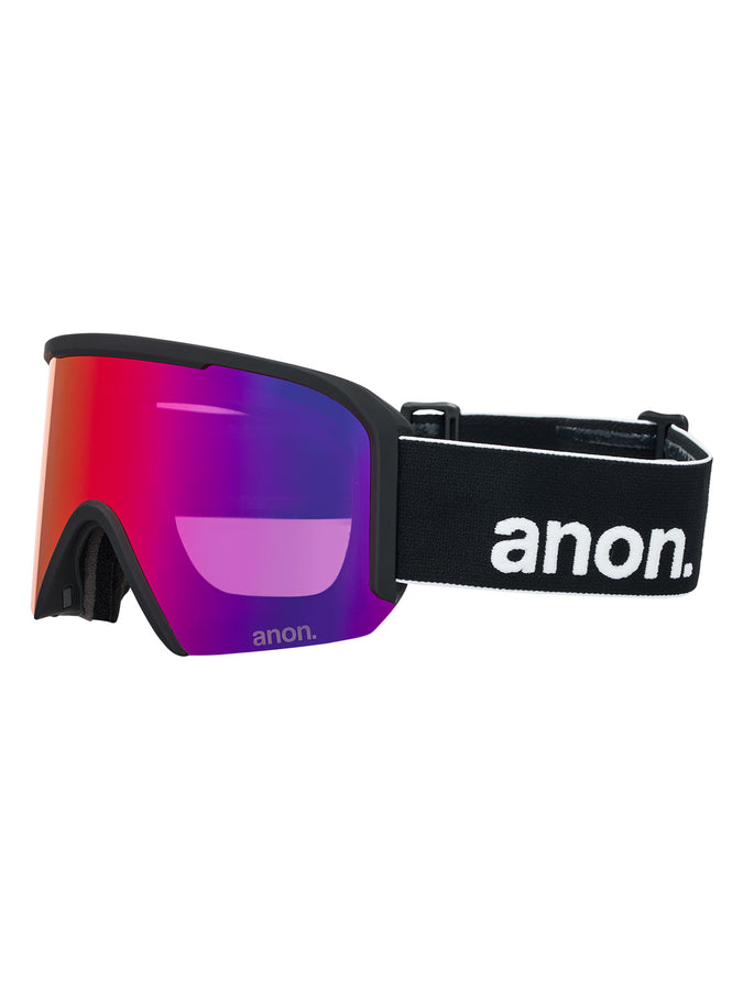 Anon Nesa S Black/Perceive Sunny Red + Bonus Lens Goggle | BLACK/PRCV SUNNY RED (Z58)