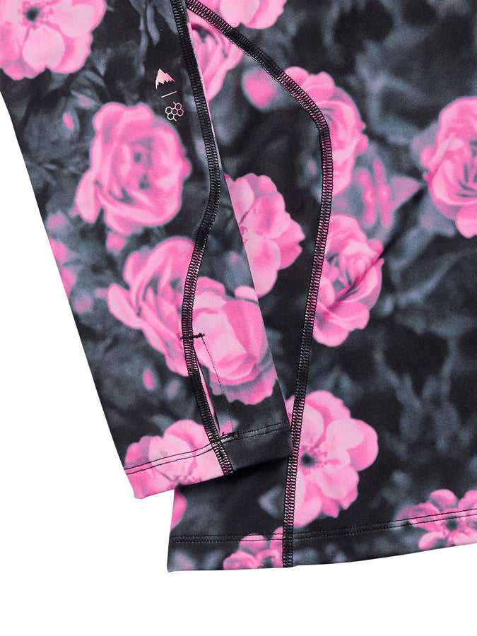 Burton Synthetic Midweight Long Neck Base Layer Winter 2027 | SHOCKWAVE FLORAL (EU2)