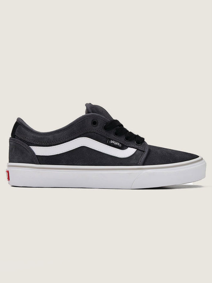 Vans Skate Chukka Low Sidedtripe Charcoal Shoes Summer 2026 | FAT LACE CHARCOAL (CIK)
