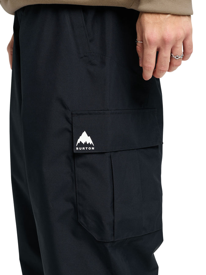 Burton Reserve Baggy Cargo 2027 – Shell Pants | TRUE BLACK (A04)