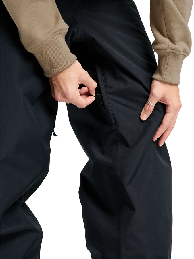 Burton Reserve Baggy Cargo 2027 – Shell Pants | TRUE BLACK (A04)