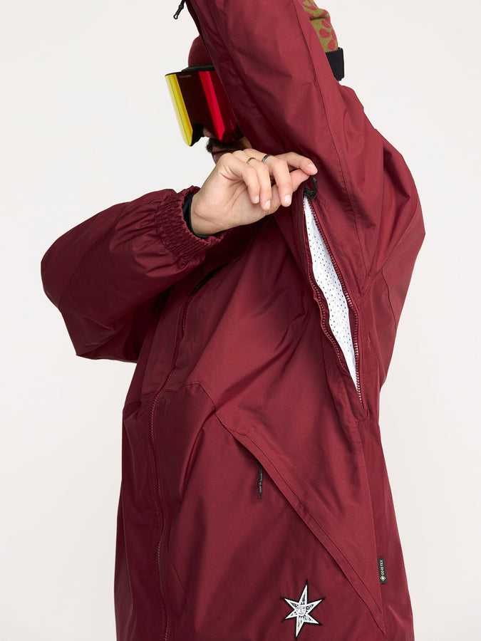 Volcom GORE-TEX Longo Jacket Winter 2026 | BURNT RED (BTR)